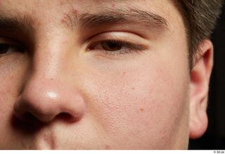 HD Face skin references Abraham Hurtado eyebrow nose skin pores…